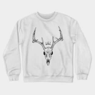 deer skull Crewneck Sweatshirt